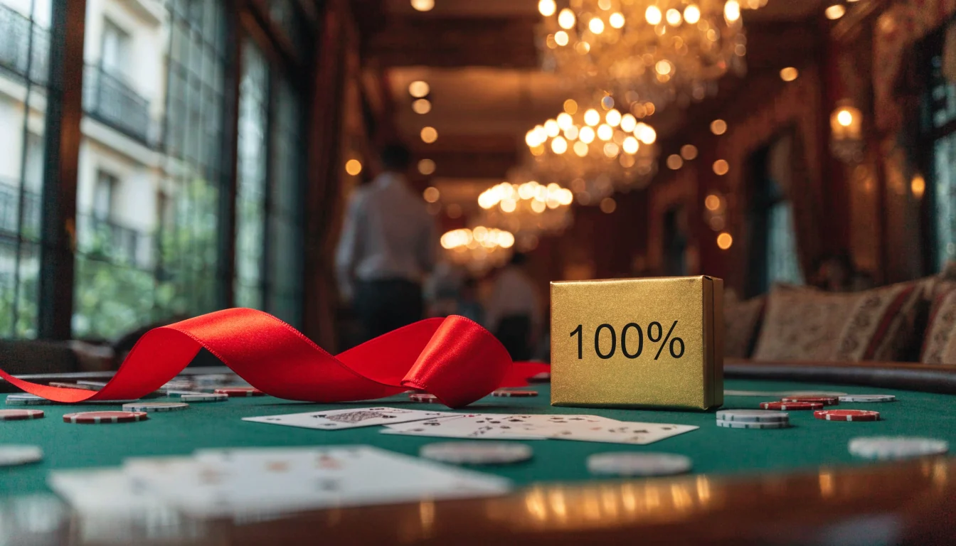 Bono de casino del 100 %: cómo funciona el rollover