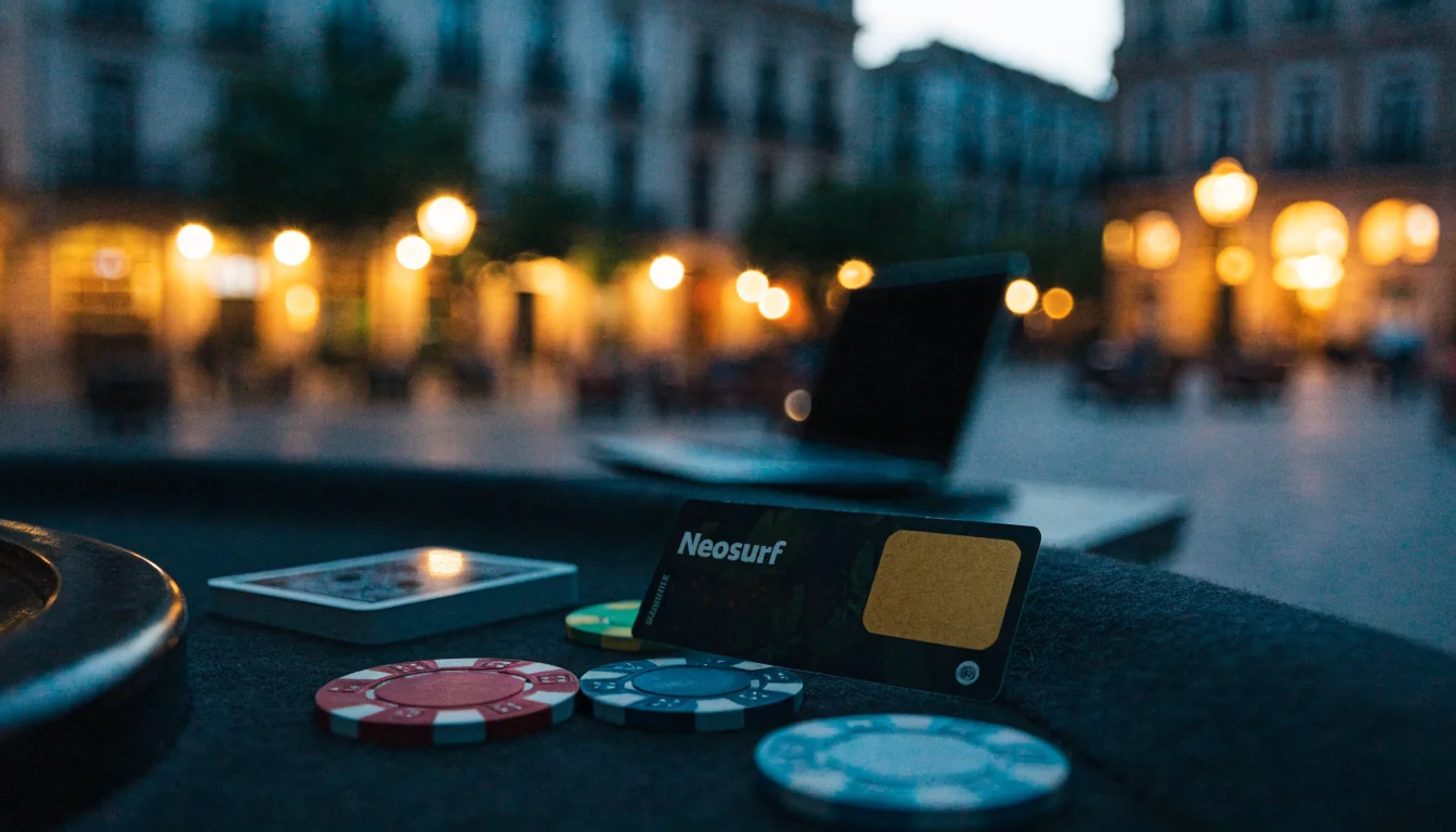 Casinos online que aceptan Neosurf: pagos y retiros